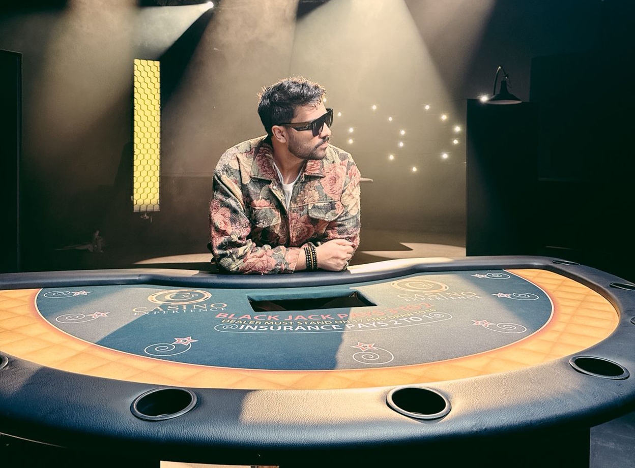 Direção de arte em um set de cassino